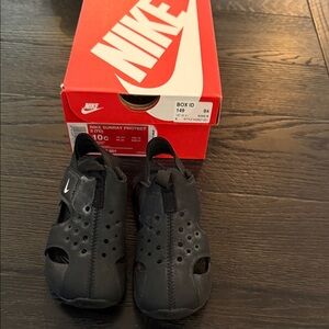 Nike Kids Sunray Protect Black Water Shoes